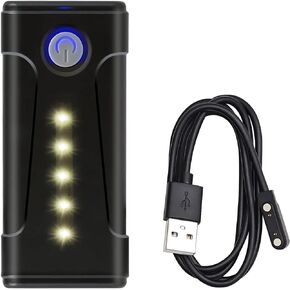 بطارية استحمام محمولة للتخييم من يوركنبي، بطارية قابلة لاعادة الشحن 7.4 فولت 2200mAH، تصميم مقاوم للماء، بطارية دش للتخييم مع كيبل شحن، متوافقة مع دش التخييم CS01 in Kuwait