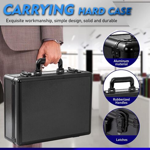 Moubruk Hard Case Hard Case with Foam 14" x10" x 5.5",Camera Case With Customized Fit Foam,Fit Use of Drones,Camera in Saudi Arabia