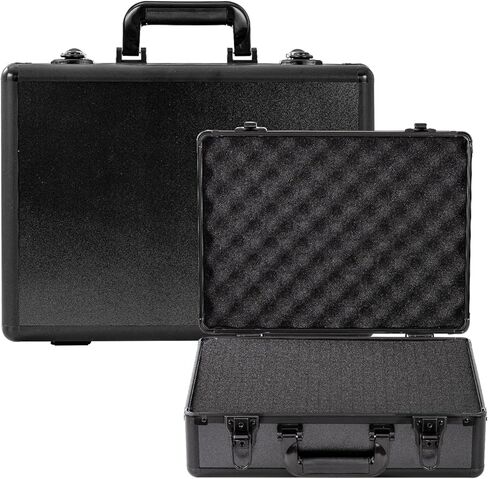 Moubruk Hard Case Hard Case with Foam 14" x10" x 5.5",Camera Case With Customized Fit Foam,Fit Use of Drones,Camera in Saudi Arabia