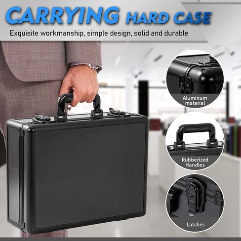 Moubruk Hard Case Hard Case with Foam 14" x10" x 5.5",Camera Case With Customized Fit Foam,Fit Use of Drones,Camera in Saudi Arabia