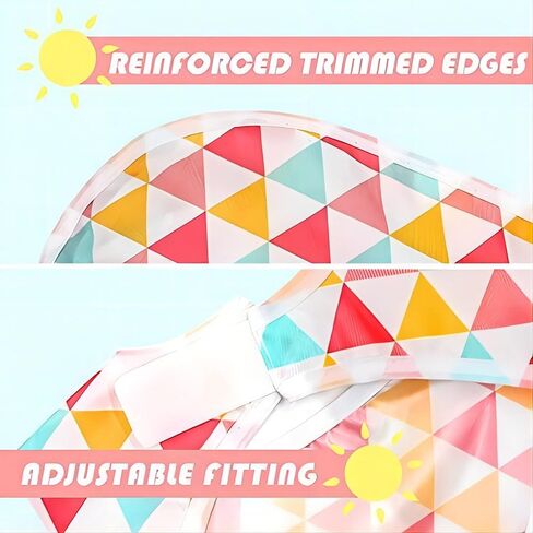 مريلة اطفال باكمام من ليتل ديمسوم، مريلة مقاومة للماء وقابلة للغسل، مجموعة مرايل للاطفال الصغار مع جيب كبير (6-36 شهرًا) - عبوة من قطعتين, One Size in Kuwait