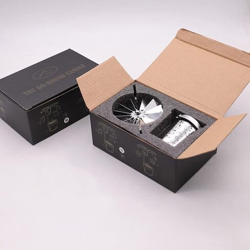 حامل شموع دوار من ميسيلا مع كوب، مجموعة شمعدان فضية دوارة لحفلات الزفاف الرومانسية، وحفلات عيد الميلاد، وديكورات طاولات المنزل، وهدية مفضلة (يونيكورن) in Kuwait