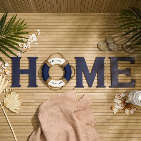 Charm&Siren Home Sign with Life Preserver, Nautical Decor in Kuwait