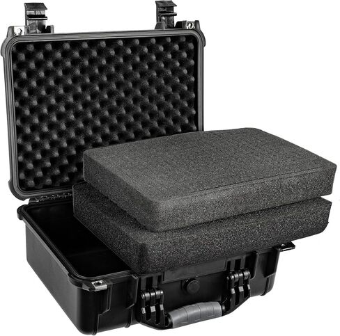 Eylar Hard Gun Case Water & Shock Proof with Foam 16 inch 13 inch 6.87 inch in Saudi Arabia