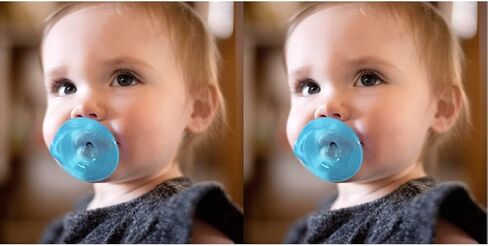 Nuby 2 Piece 100% Silicone Natural Cherry Shape Pacifiers, 0-6 Months in Saudi Arabia