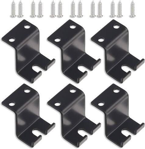 MWEDP 6-pcs T-Lock Clips Hooks Wall Mounts Invisible Shelf, for Tonal Adapters Gym Floating Accessory Shelf, Fits Hanging Home Gym Organizer Storage in Saudi Arabia