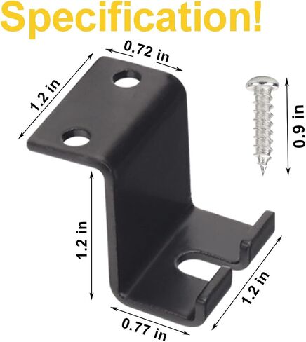 MWEDP 6-pcs T-Lock Clips Hooks Wall Mounts Invisible Shelf, for Tonal Adapters Gym Floating Accessory Shelf, Fits Hanging Home Gym Organizer Storage in Saudi Arabia