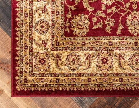 سجادة منطقة Loom Voyage الفريدة ذات التصميم الشرقي الكلاسيكي المعقد (2' 7 × 10' 0، أحمر/ذهبي) in Kuwait