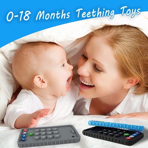 Teething Toys for Babies 0-6 Months 6-12 Months, Baby Toys 6 to 12 Months 0-6 Months, Baby Teething Toys, Baby Teether Toys, Teethers for Babies 0-6 Months 6-12 Months, Phone Baby Teethers 0-6 Months in Saudi Arabia