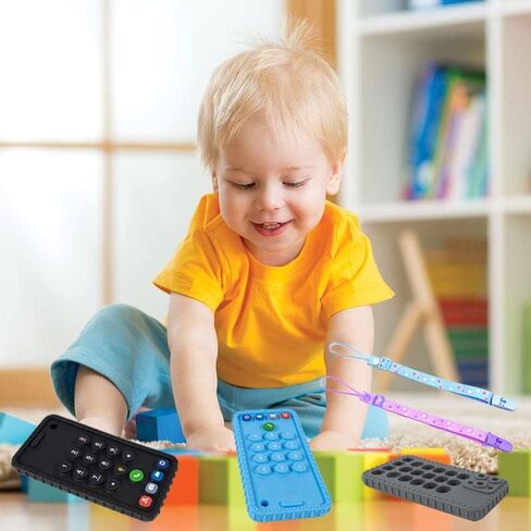 Teething Toys for Babies 0-6 Months 6-12 Months, Baby Toys 6 to 12 Months 0-6 Months, Baby Teething Toys, Baby Teether Toys, Teethers for Babies 0-6 Months 6-12 Months, Phone Baby Teethers 0-6 Months in Saudi Arabia