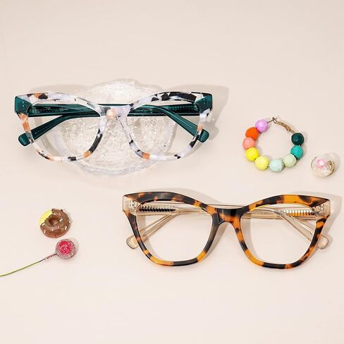 Zeelool Stylish Cat Eye Blue Light Blocking Glasses for Women Jerry ZJGA377494 in Saudi Arabia