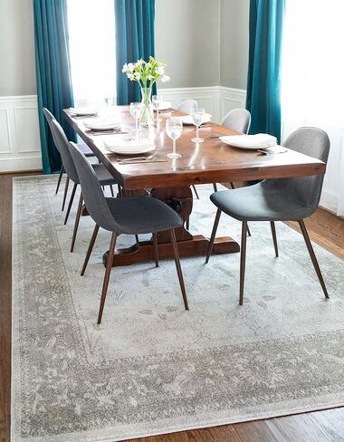 Rugs.com Miranda Collection Rug – 2' 2 x 3' Blue Medium Rug Perfect for Entryways, Kitchens, Breakfast Nooks, Accent Pieces in Kuwait