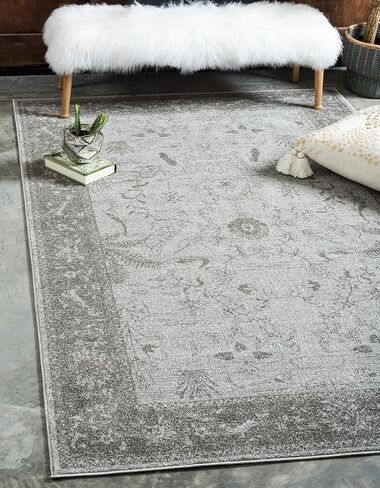 Rugs.com Miranda Collection Rug – 2' 2 x 3' Blue Medium Rug Perfect for Entryways, Kitchens, Breakfast Nooks, Accent Pieces in Kuwait