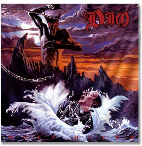 ملصق قماش مطبوع عليه شعار هوكيدو ديو هولي دايفر بانر كبير مقاس 4 × 4 قدم in Kuwait