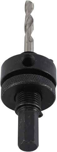 تايصن 3 قطع من مغزل منشار الثقب، 7/16 انش و3/8 انش عرقوب منشار ثقب مع 1 مثقاب مركزي مناسب لقطر 3/4 انش الى 6 انش in Kuwait