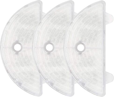 Homerunpet 3pcs Cat Water Fountain Filters for Model WF02 2L Pet Water Fountain Dispenser Model WF02 Plus in Kuwait