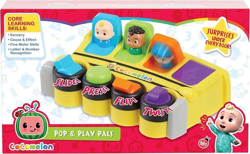 Just Play CoComelon Pop & Learn Pals, Features 4 CoComelon Characters, Learning and Education, Kids Toys for Ages 18 Month in Kuwait