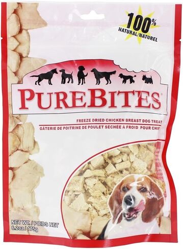 PureBites, مكافآت صدور الدجاج المجففة بالتجميد للكلاب، 6.2 أونصة in Kuwait