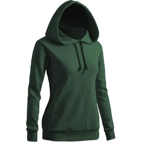 هوديي نسائي من CLOVERY بغطاء للرأس وأكمام طويلة وجيب in Kuwait