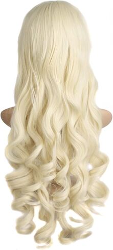MapofBeauty 28 Inch/70 cm Lolita Long Curly 2 Ponytails Clip on Cosplay Wig (Hot Pink) in Saudi Arabia