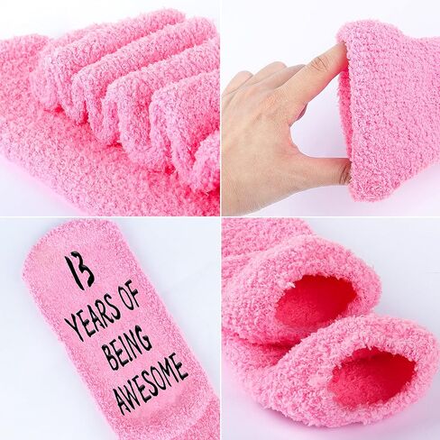 جوارب بيلوكسيز المنفوشة للنساء هدايا عيد الميلاد للنساء والفتيات جوارب مريحة غامضة للفتيات جوارب مريحة هدايا لأختها in Kuwait