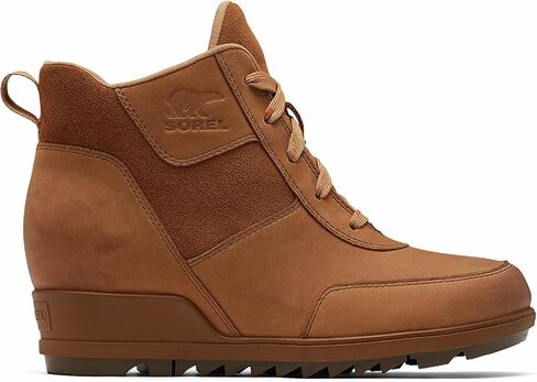 Sorel Women's Evie Sport Lace Bootie — Waterproof Suede & Leather — Wedge Ankle Sneaker — Booties in Saudi Arabia