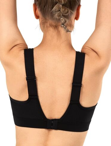 حمالات صدر رياضية داعمة قابلة للتعديل من Yvette - حمالة صدر لاسلكية عالية التأثير للثدي الكبير in Kuwait