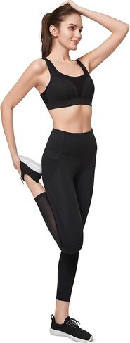 حمالات صدر رياضية داعمة قابلة للتعديل من Yvette - حمالة صدر لاسلكية عالية التأثير للثدي الكبير in Kuwait