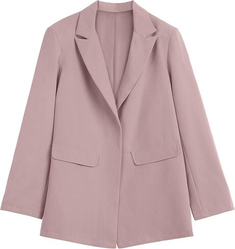 Womens Work Casual Oversized Blazers Long Sleeve Open Front Office Business Jackets in Kuwait