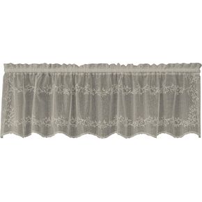 Heritage Lace Sheer Divine Valance, 60 by 16-Inch, White in Kuwait