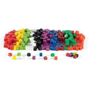 hand2mind Centimeter Cubes, Plastic, Connecting, Math manipulatives, Counting for Kids, counters, Elementary Teacher Must Haves (Set of 500) in Saudi Arabia