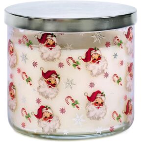 شمعة رقاقات الثلج، شمعة معطرة Let it Snow Winter، كبيرة 3 فتائل، 14 أونصة رقاقات الثلج in Kuwait