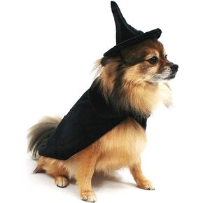 زي Midlee Halloween للرأس وقبعة الساحرة للكلاب (XXX-Large)
