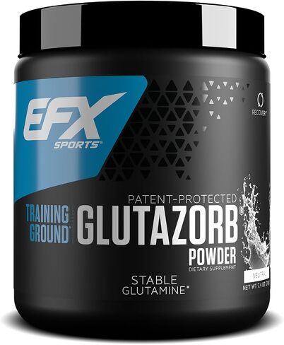 EFX Sports Training Ground Glutazorb Caps | Highly Concentrated, pH Correct Glutamine Pill Supplement | Digestion & Immune Support | 60 Servings, 120 Capsules in Saudi Arabia