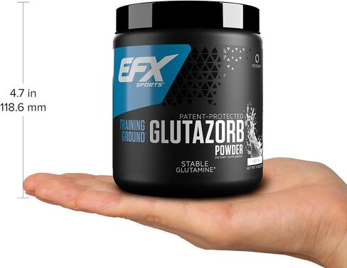 EFX Sports Training Ground Glutazorb Caps | Highly Concentrated, pH Correct Glutamine Pill Supplement | Digestion & Immune Support | 60 Servings, 120 Capsules in Saudi Arabia