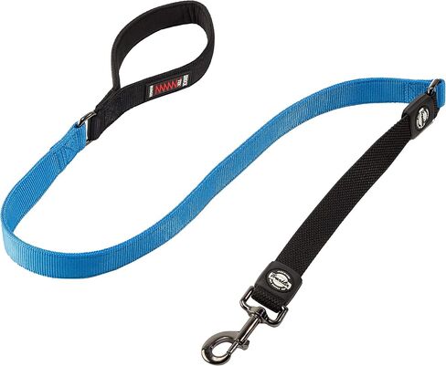 Franklin Pet Supply - Nylon Dog Leash - Comfort - Neoprene Handles- Shok-Tek Bungee System - 4 Foot - Dog Training - Walking in Saudi Arabia