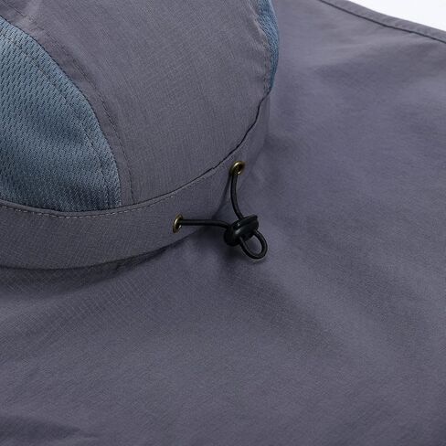 قبعة جانجول الرجالية ذات حافة واسعة للشمس مع غطاء للرقبة، قبعة صيد للتخييم في الهواء الطلق، التنزه سيرًا على الأقدام، البستنة، العمل الميداني في الحديقة in Kuwait