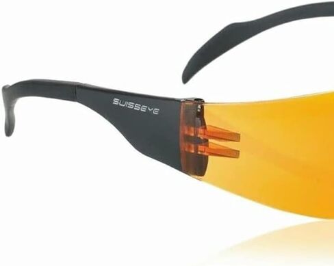 نظارات SWISSEYE Outbreak الرياضية (حماية 100% من الأشعة فوق البنفسجية الطويلة والمتوسطة والأشعة فوق البنفسجية، مقاومة للكسر، خفيفة الوزن، حقيبة من الألياف الدقيقة) in Kuwait