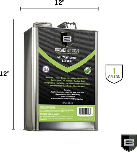 Breakthrough Clean Technologies Military-Grade Handgun and Rifle Cleaning Solvent, Grease Remover - 6oz/2oz/15ml/32oz Spray Bottle in Saudi Arabia