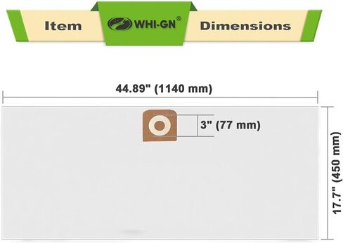 2 حزمة 9-38754 فلتر خرطوشة بديل CMXZVBE38754 شريط أحمر للأغراض العامة للحرفيين 5-20 جالون رطب/جاف + 4 عبوات 38749 أكياس مكنسة CMXZVBE38749 للحرفيين 16 و20 جالون متجر Vac in Kuwait