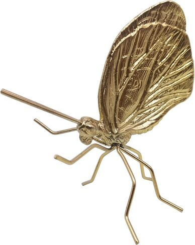 Gold Ant Sculpture Solid Metal Insect Ornament Mini Ant Figurine for Home Office Garden Desktop Decor in Saudi Arabia