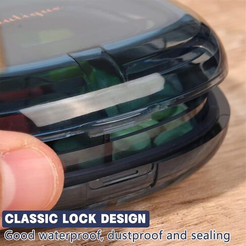 منظم حبوب منع الحمل للسفر، صناديق طبية، حاوية فيتامين لمكملات زيت السمك in Kuwait