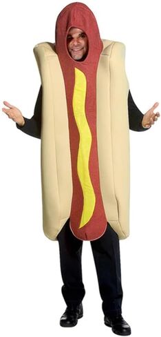 Morris Costumes Deluxe Hot Dog Adult Costume in Saudi Arabia