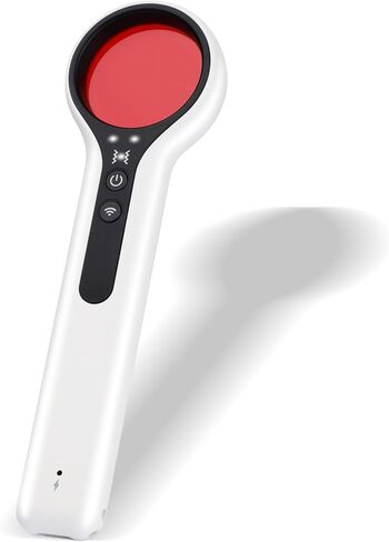 LYCHL كاشف الكاميرا الخفية، مكتشف الكاميرا ذات الثقب، كاشف مكافحة التجسس، مكتشف كاميرا التجسس لمكتب فندق Airbnb الداخلي مع ميزة مضادة للسرقة للسفر في الهواء الطلق in Kuwait