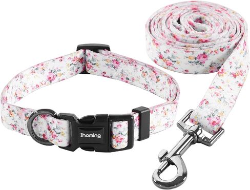 Ihoming Puppy Collar and Leash Set for Daily Outdoor Walking Running Training, Space Design for Extra Small Boys Girls Dogs Cats Pets, XS-Up to 10LBS in Saudi Arabia