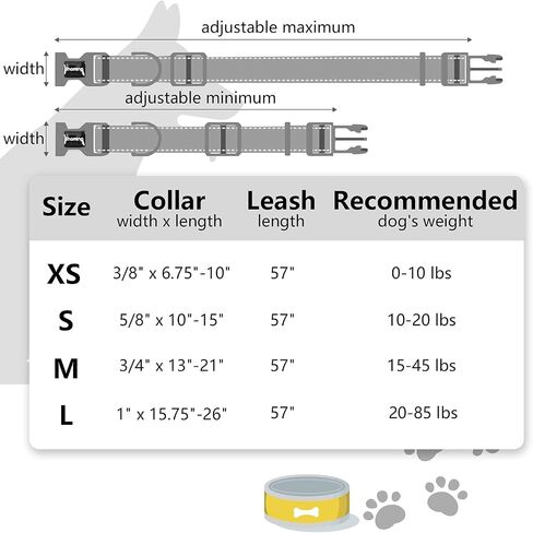 Ihoming Puppy Collar and Leash Set for Daily Outdoor Walking Running Training, Space Design for Extra Small Boys Girls Dogs Cats Pets, XS-Up to 10LBS in Saudi Arabia