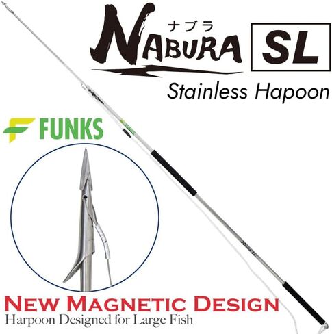 FUNKS NABURA SL Harpoon for Fishing Tuna Large Fish Marlin Fish Spear Magnet Stainless Steel in Saudi Arabia