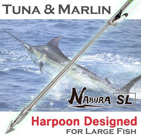 FUNKS NABURA SL Harpoon for Fishing Tuna Large Fish Marlin Fish Spear Magnet Stainless Steel in Saudi Arabia