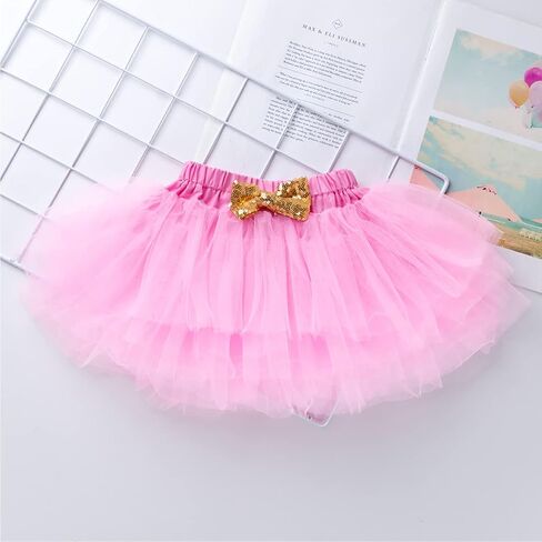 مجموعة ملابس Shalofer Baby Girl لنصف عيد الميلاد إنها مجموعة تنورة توتو لعيد الميلاد 1/2 مع تاج وعصابة رأس in Kuwait