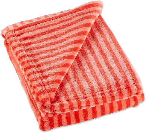 بطانية للحيوانات الأليفة مصنوعة من الألياف الدقيقة أحادية اللون مخططة على شكل عظمة جافة، مقاس 36 × 48 بوصة، باللون الأحمر in Kuwait